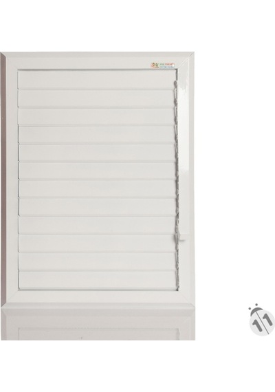 Ecovent Alüminyum Menfez, Panjur - Banyo Wc Havalandırma Ürünü (413591713)