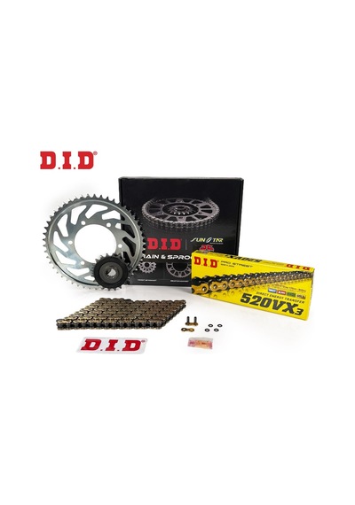 Dıd Zincir Dişli Set520vx3 Gold Tek Adet Bakla Jj520vxgb953 Jtf19