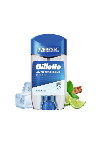 Gillette Arctic Ice Terlemeyi Önleyici Şeffaf Jel Deodorant 70 Ml