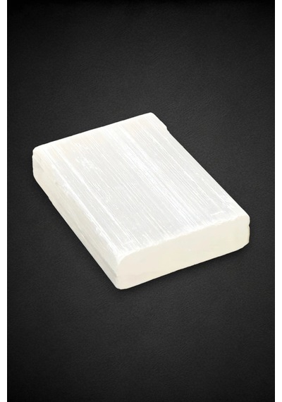 Doğal Beyaz Selenit Küçük Plaka 5 Cm 49-2