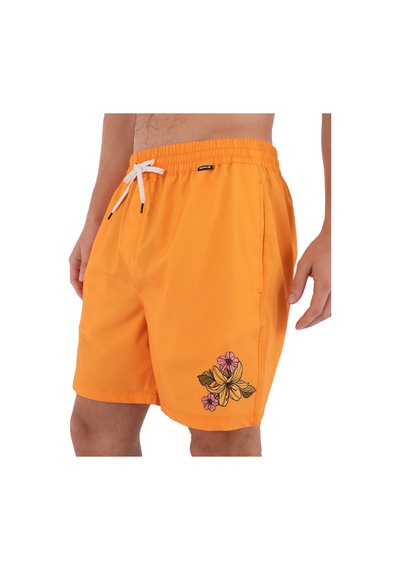 Hurley M Volley Flex Tattoo Skull 2225 Turuncu