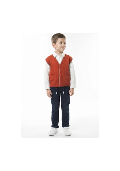 Xo Kids Erkek Çocuk 4lü Alt Üst Takım 2-5 Yaş 12207 Camel