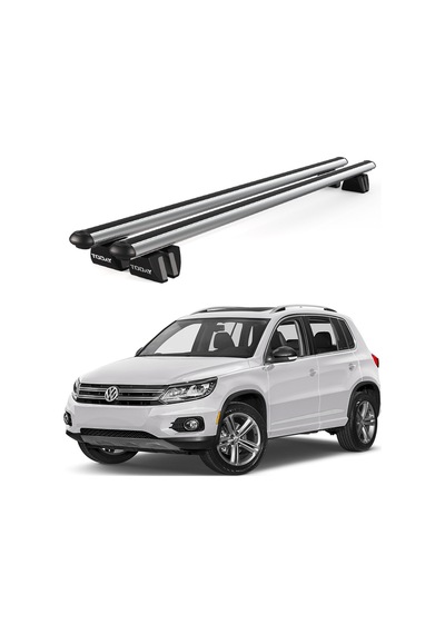 Pençe Volkswagen Tiguan Ara Atkı 2016 Ve Sonrası Uyumlu Gri Ara Atkı Port Bagaj Tavan Barı