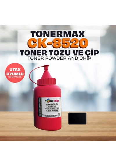 Utax Ck-8520 Toner Tozu Ve Çipi - Kırmızı / P C2480i / P-c2480i