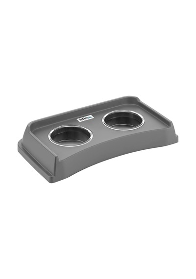 Reflex Care Versus Duo Kedi Ve Köpek Mama Kabı Gri 43 X 23,5 X 8 Cm