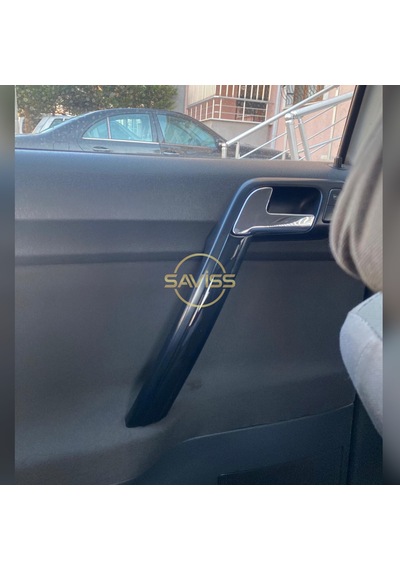 Volkswagen Polo 9N uyumlu Parlak Siyah Full Set Torpido Konsol Maun Kaplama (Pianoblack)