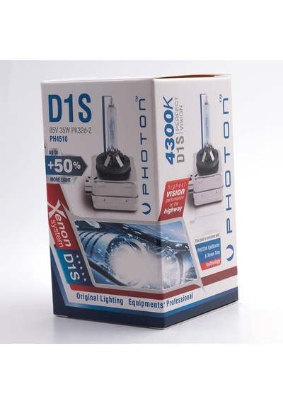 D1s 4300k %50 Fazla Işık Zenon Xenon Ampül 1 Adet