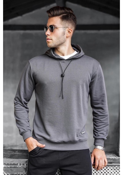 Madmext Madmext Füme Erkek Sweatshirt 5334-füme Füme