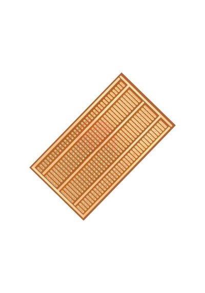 5x10cm Pertinaks Delikli Plaket Tek Yüzlü Pcb Proto Prototip