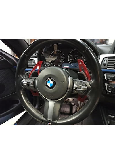 Autogp Bmw F30 M Direksiyon F1 Vites Kulakçık Paddle Shift Kırmızı Renkli
