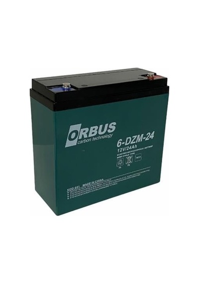 Orbus 12v 24 Ah Elektrikli Bisiklet Aküsü Deep Cycle Uzun Ömürlü 181 77 170 6.60 Kg Orbus