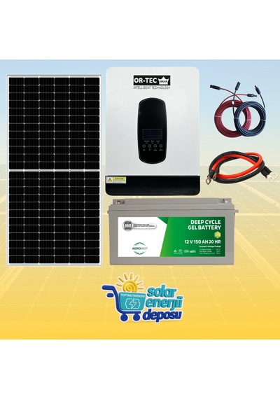 Solar Enerji Deposu 3000w Güneş Enerjisi Paketi
