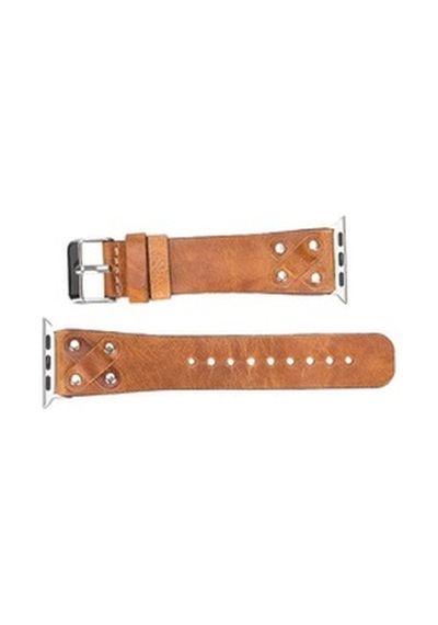Bouletta Apple Watch Uyumlu Deri Kordon Cross 42-44-45Mm St V18 T