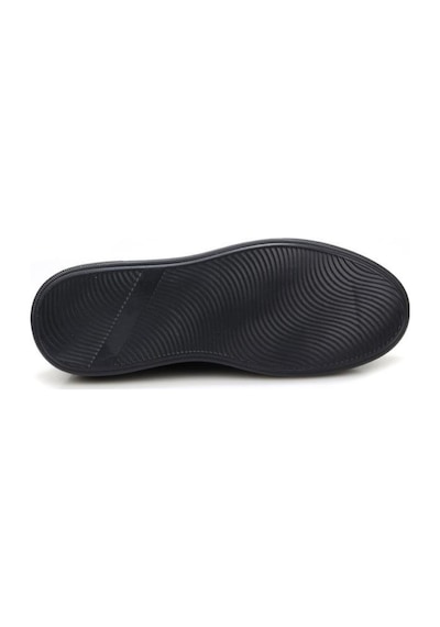 Papuçcity Babucci 110 Hakiki Deri Erkek Sneakers Spor Ayakkabı Siyah