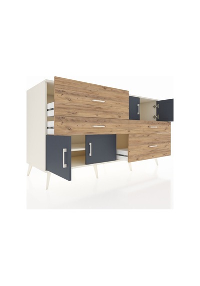 Kronos Konsol 2 Raflı 4 Çekmeceli 4 Kapaklı 176x59x99 Aytaşı-antrasit/çam Antrasıt/atlas Çam - Aytası Kronos Konsol 2 Raflı 4 Çekmeceli 4 Kapaklı 176x59x99 Aytaşı-antrasit/çam Antrasıt/atlas Çam - Aytası