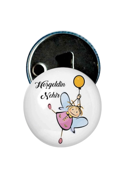 Famous Bebek Şekeri Magnet Bebek Mevlüt Hediyelik Isimli Kapak Açacak  (434856227)