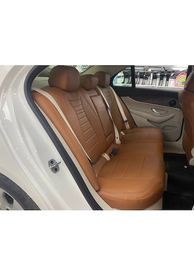 Mercedes Benz E200 Araca Özel Deri Oto Koltuk Kılıfı (493764176)