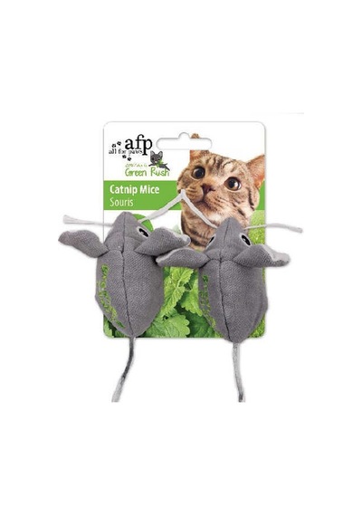 Afp Green Rush - Peluş Catnip Fare Oyuncak