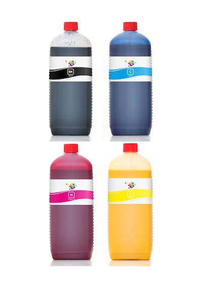 QC HP 940XL C4906A C4907A C4908A C4909A Kartuş Mürekkep Seti 1000ml 4 Renk