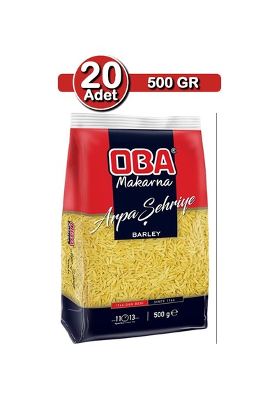 Oba Arpa Şehriye  20 x 500 G