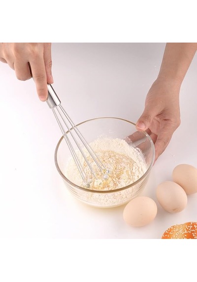Top Uçlu Çubuk Çırpıcı 31 Cm Profesyonel Ball Whisk Hızlı Ve Kolay Karıştırma Yumurta Sos Ve Hamurlar Için I Diğer