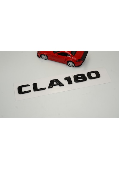 CLA 180 Bagaj Parlak Siyah ABS 3M 3D Yazı Logo
