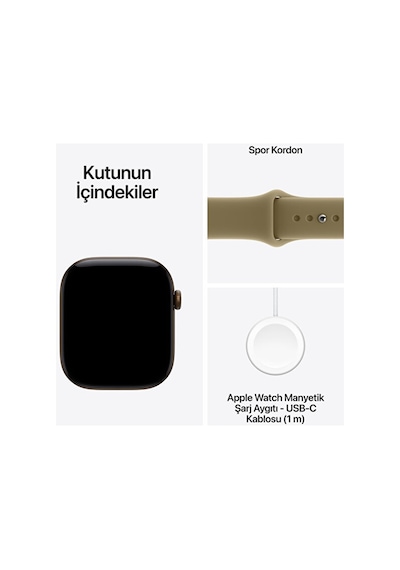 Apple Watch Series 12 GPS MJEU4TU/A 46 MM Koyu Bronz Alüminyum Kasa M/L Akıllı Saat (Apple Türkiye Garantili) Apple Watch Series 12 GPS MJEU4TU/A 46 MM Koyu Bronz Alüminyum Kasa M/L Akıllı Saat (Apple Türkiye Garantili)