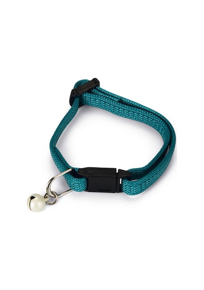 Hnrlıshp Beeztees Yavru Kedi Boyun Tasması, Zilli, Yeşil, 15-22cm