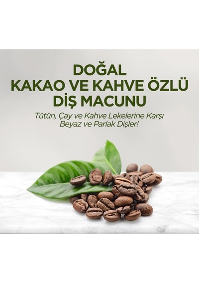 Mey İthalat Doğal Diş Macunu 90 Gr Kakao & Kahve Özlü Renkli