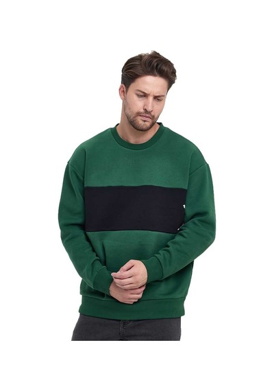 Adams Erkek 3 İplik Oversize Sweatshirt 001