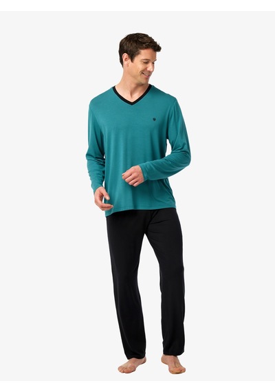Blackspade Erkek Pijama Takımı 40975 - Yeşil