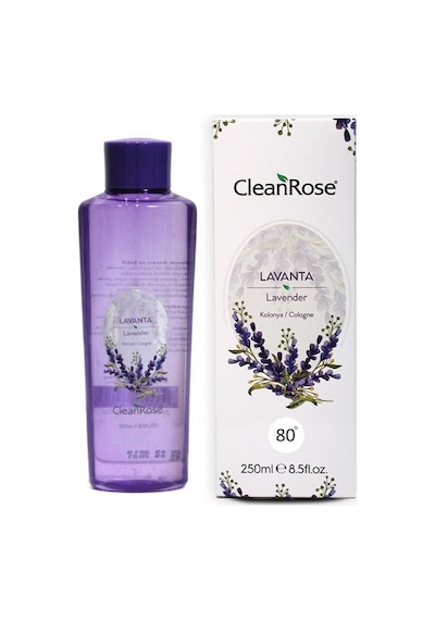 Clean Rose 80 Derece Lavanta Kolonyası Pet Şişe 250 ML
