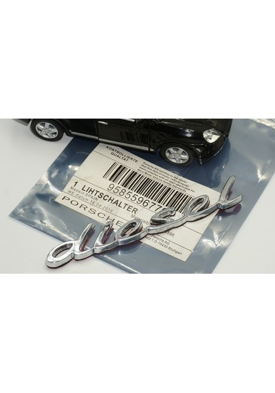 Porsche Diesel Krom Abs 3M 3D Çamurluk Yanı Yazı Logo Ürü
