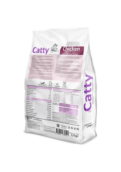Catty Tavuklu Yavru Kedi Maması 1500 G