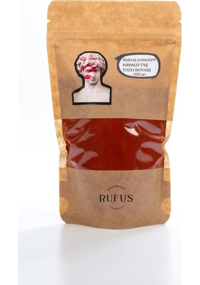 Rufus Concept Kırmızı Taş Tozu Boyası 250 Gr