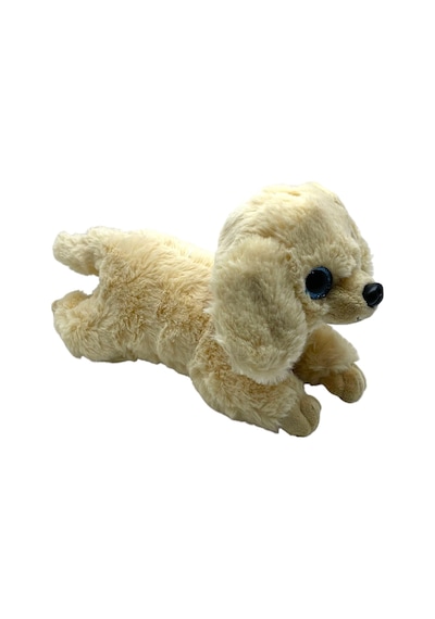 20 Cm Oyuncak Sesli Havlayan Yatan Peluş Köpek Çok Renkli