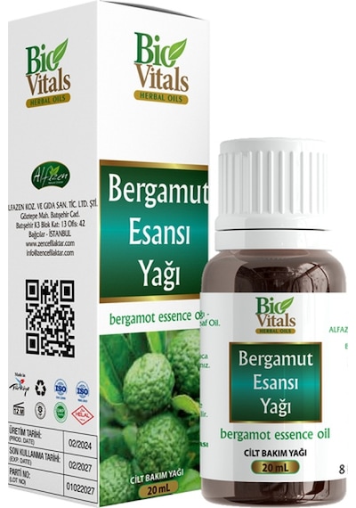 Bio Vitals Bergamot Esans Yağı 20 Ml