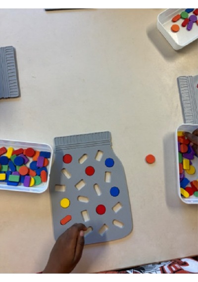 Montessori İlaç Kavanozu Düzme Oyunu