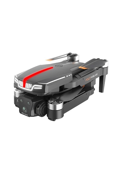 Çift Kamera Drone Uzaktan Kumanda App Destekli Quadcopter Tek Tuş İniş Kalkış 360 Roll