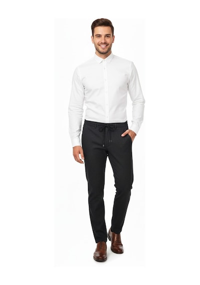 Erkek Kışlık Jogger Regular Fit Pantolon 1256 Bgl-st04973 Antrasit