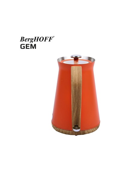 Berghoff Gem Natural 1.7 Litre Turuncu Su Isıtıcısı
