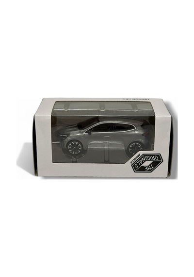 Clio 5 Mineral Gri Metal Araba 1:64 Ölçek