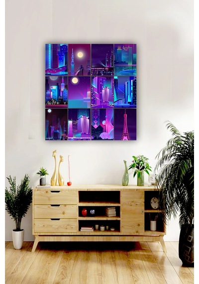 12 Parça Neon Manzara Resimleri Çerçeve Görünümlü Mdf Tablo Duvar Süsü Hediyelik Neon Çok Renkli - 670768692 Çok Renkli 12 Parça Neon Manzara Resimleri Çerçeve Görünümlü Mdf Tablo Duvar Süsü Hediyelik Neon Çok Renkli - 670768692 Çok Renkli