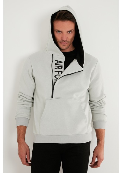 Buratti Erkek Sweat 575707 Açık Gri Açık Gri