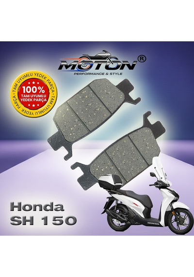 Honda Sh150 %100 Uyumlu, Yüksek Kaliteli Arka Disk Fren Balatası