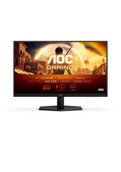 Aoc 27g42e 27" 180hz 0.5ms Hdmı Dp Hdr10 Fast Ips Gaming Monitör