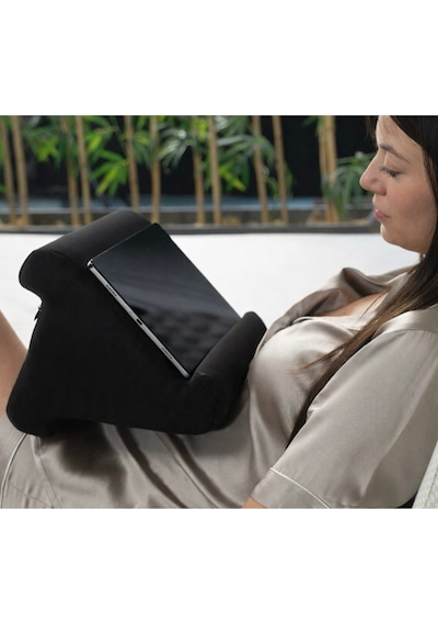 WhiteBlanco Siyah Tablet -telefon Yastığı Ve Kitap Tutucu
