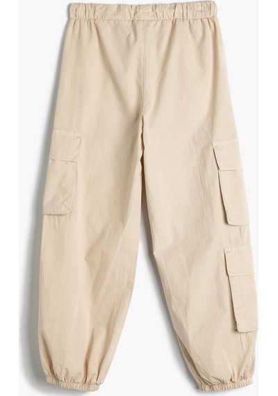 Koton Jogger Kargo Pantolon Pamuklu Beli Bağlamalı Cepli Bej 4skb40085tw 4SKB40085TW052 Ekru Koton Jogger Kargo Pantolon Pamuklu Beli Bağlamalı Cepli Bej 4skb40085tw 4SKB40085TW052 Ekru
