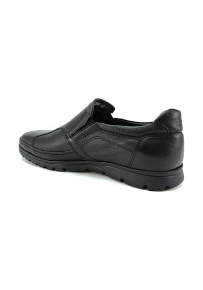 Forelli 32606 Hakiki Deri Erkek Comfort Ayakkabi Siyah