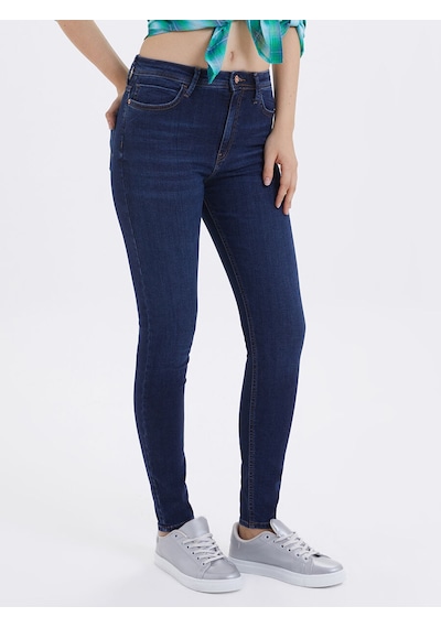 Loft Natalie Skinny Fit Kadın Pantolon Denim